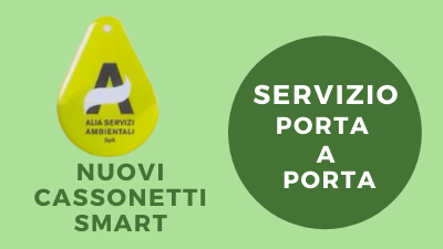 Porta a porta e cassonetti Smart nei Quartieri