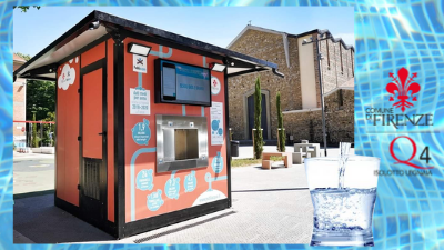 Piazza dell'Isolotto: aperto il nuovo fontanello