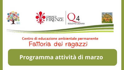 Marzo e oltre alla Fattoria dei Ragazzi