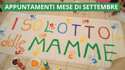 Isolotto delle Mamme: il programma di settembre