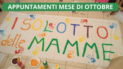 Isolotto delle Mamme: i prossimi eventi di ottobre