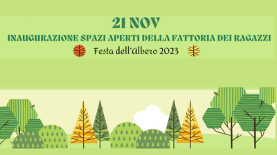 Festa dell’albero alla Fattoria dei Ragazzi
