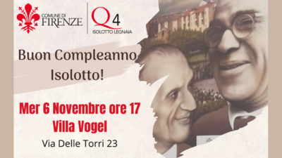 L'Isolotto festeggia 70 anni: un evento a Villa Vogel tra memoria e comunità