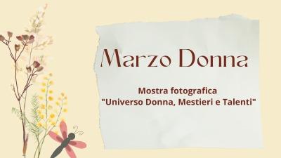 Mostra fotografica "Universo Donna, Mestieri e Talenti" 
