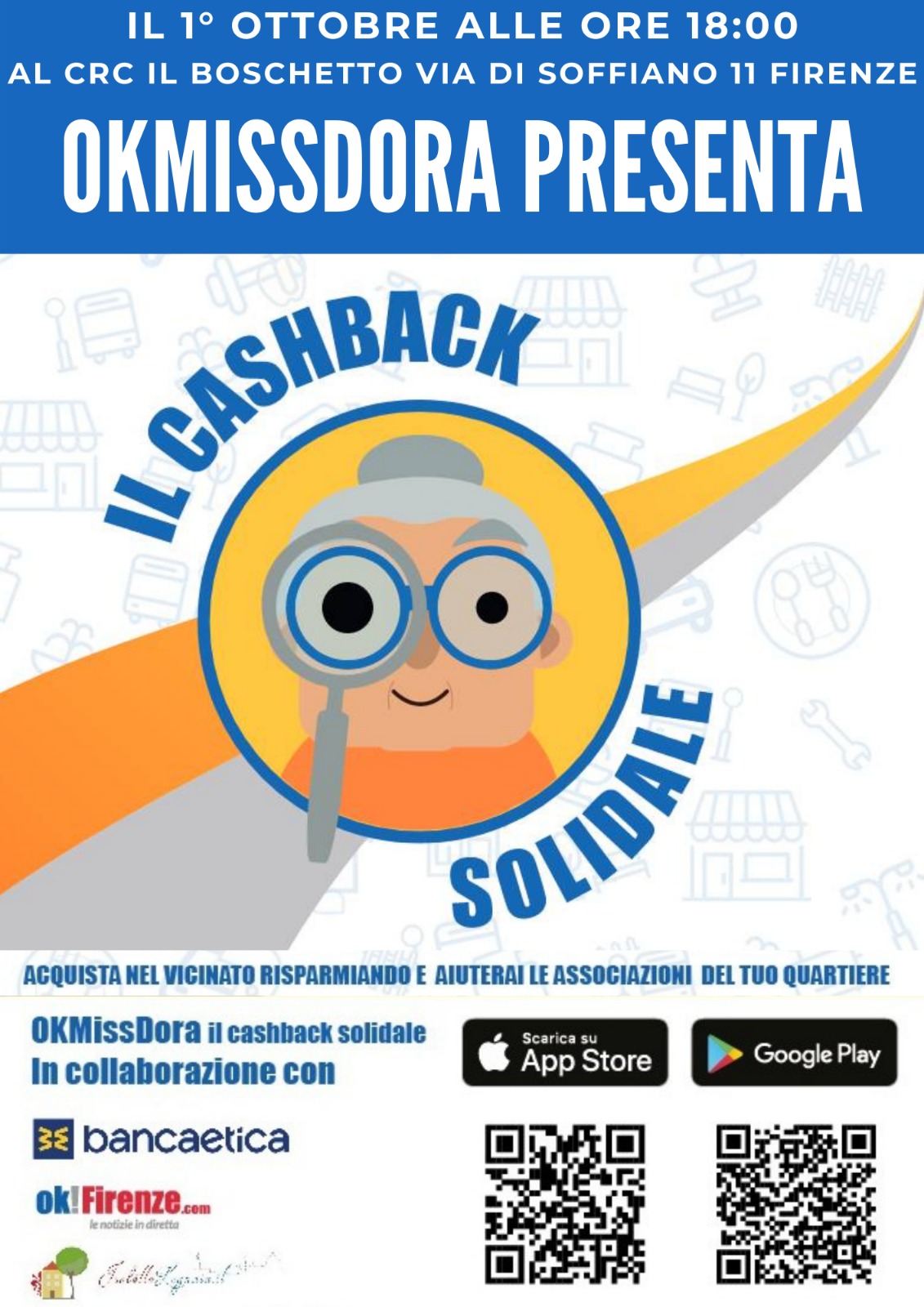 Ok!MissDora, il Cashback Solidale