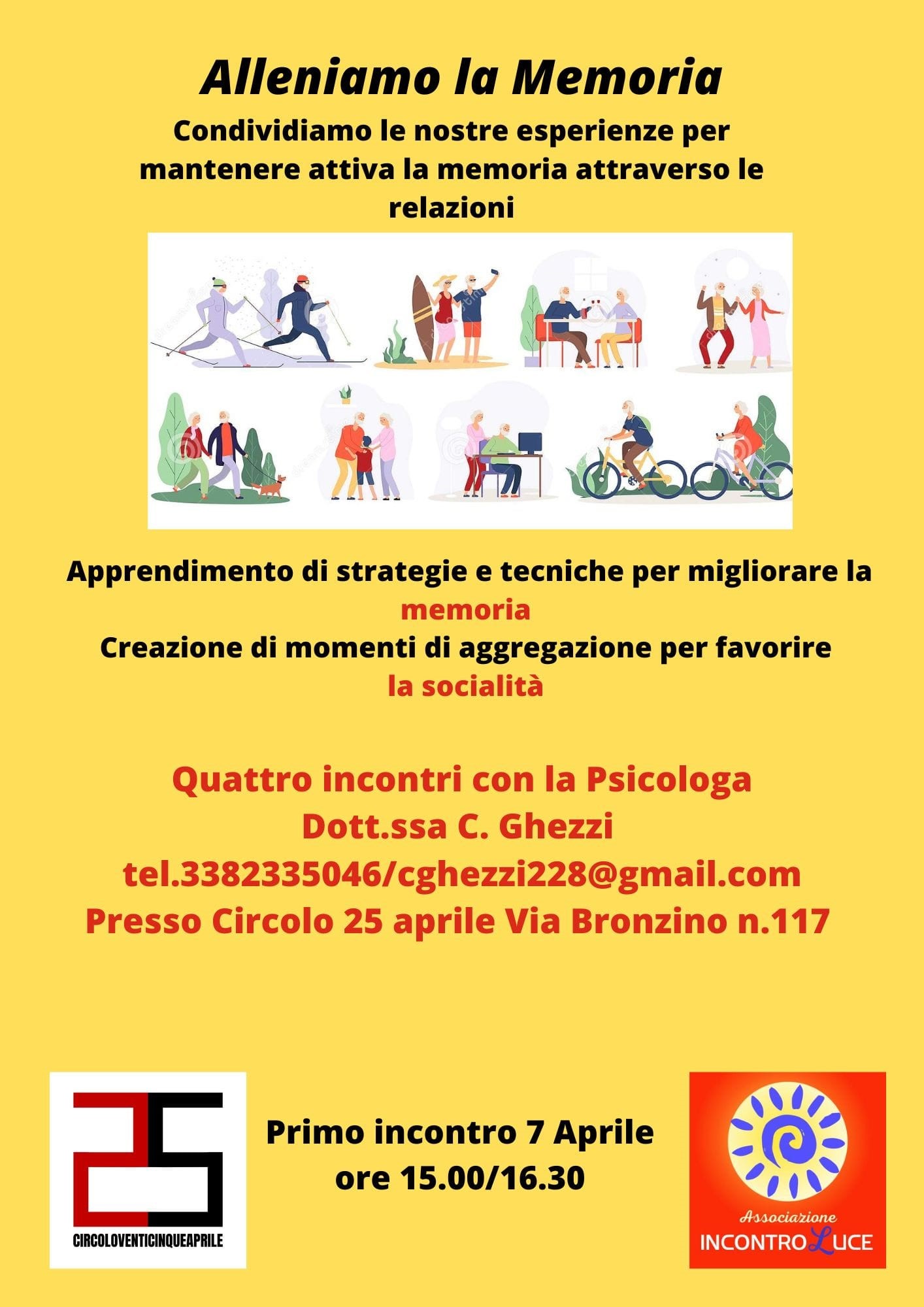 Alleniamo la memoria