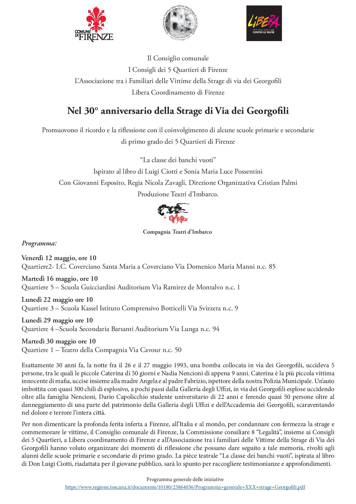 La classe dei banchi vuoti