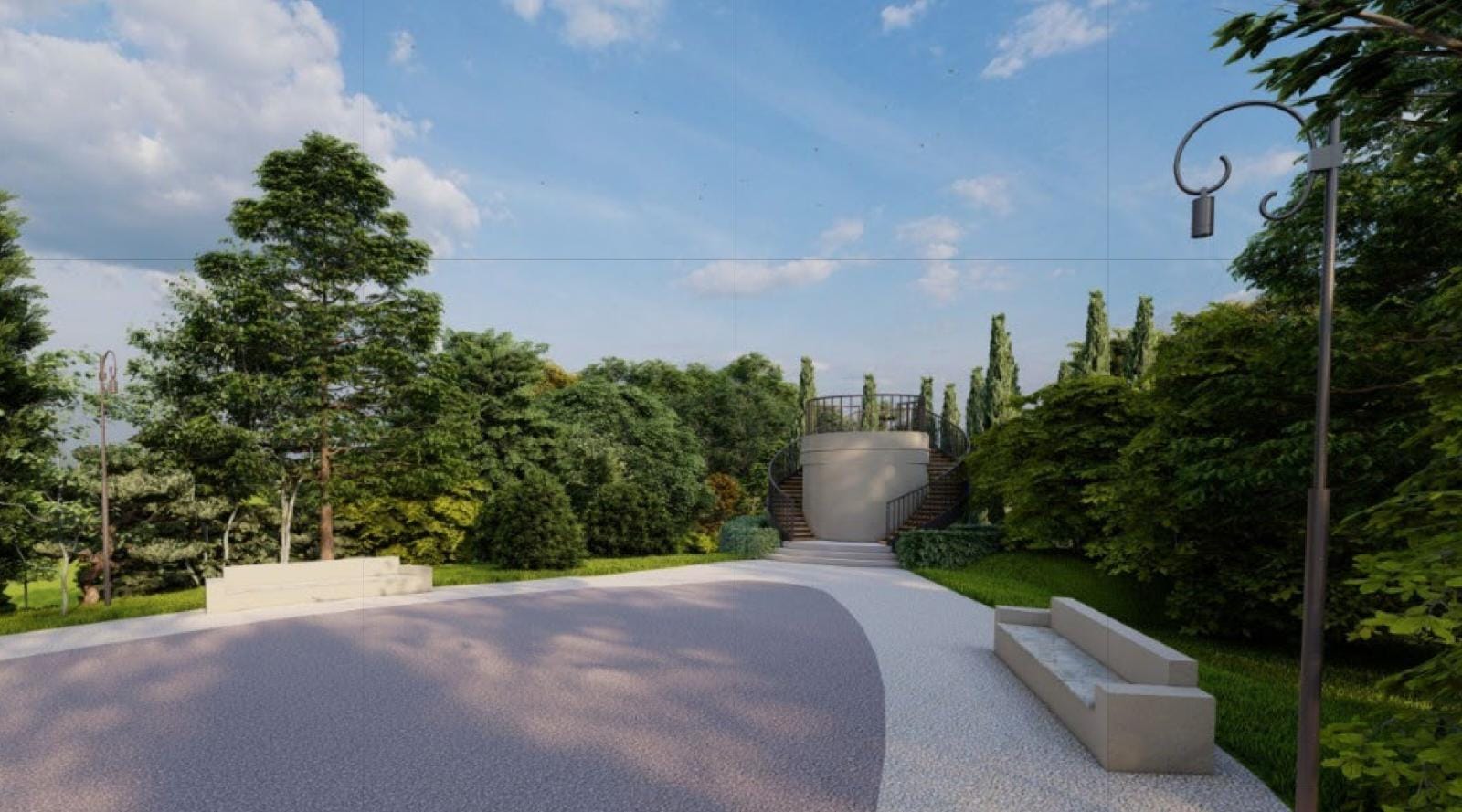 parco di Villa Strozzi