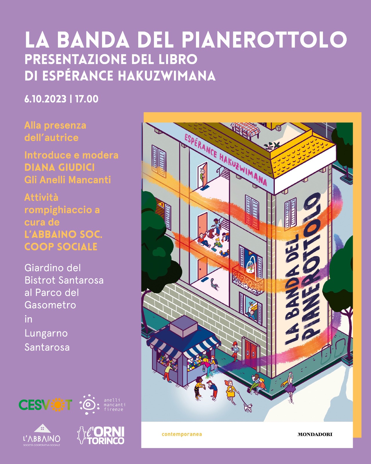 presentazione del libro ‘La banda del pianerottolo’ 