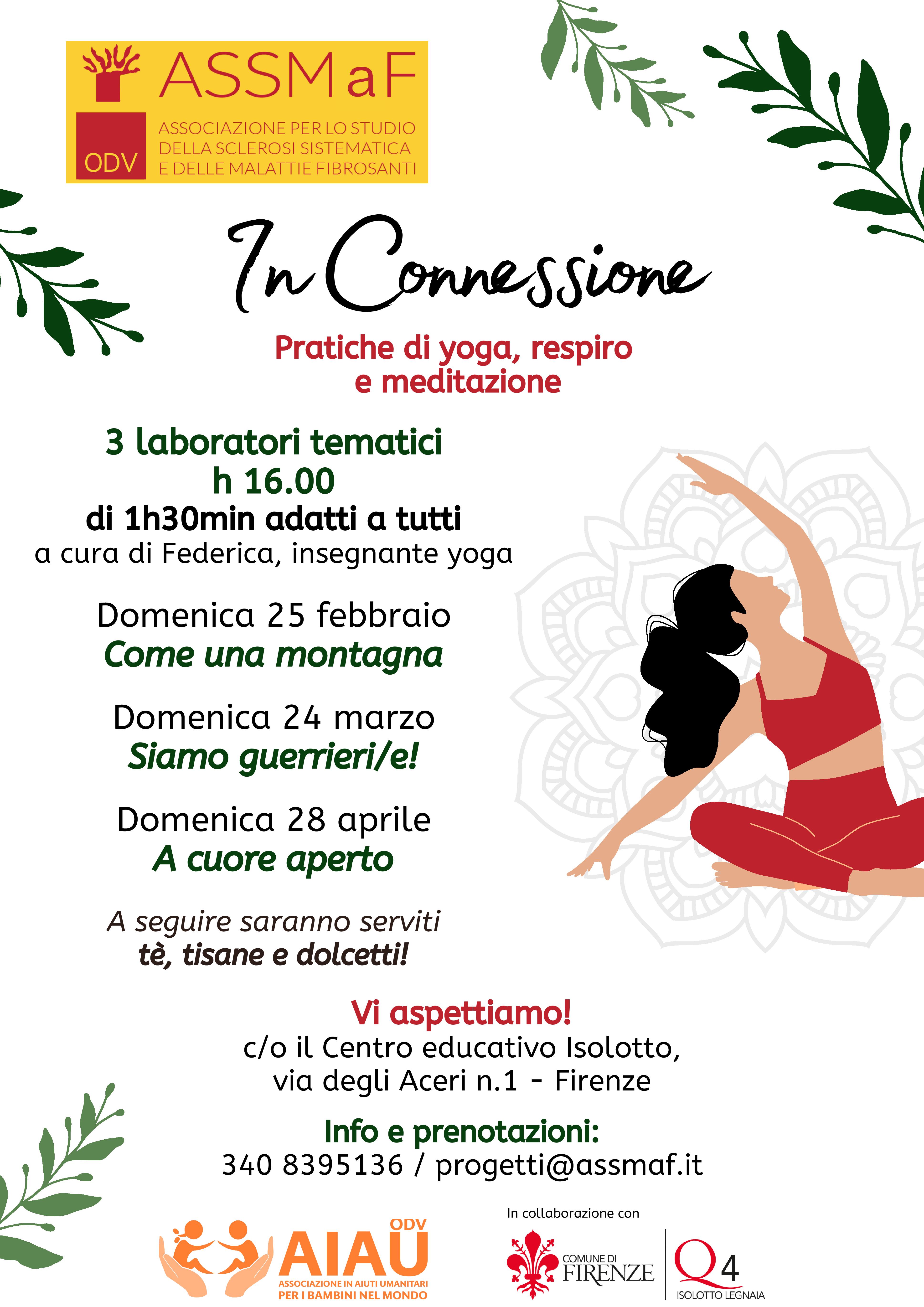 Locandina descrittiva Yoga In Connessione