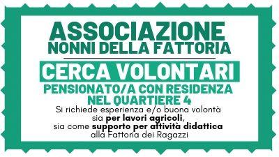 "Nonni della Fattoria" cerca volontari