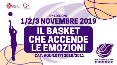 IL BASKET CHE ACCENDE LE EMOZIONI, QUINTA EDIZIONE DEL TORNEO NAZIONALE
