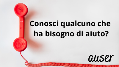 Aiuto e ascolto telefonico dall'Auser