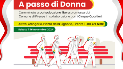 "A passo di donna": Firenze unita contro la violenza di genere