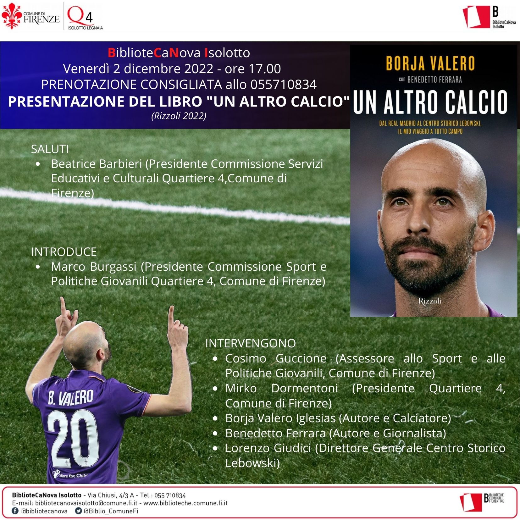 Borja Valero: Un altro calcio