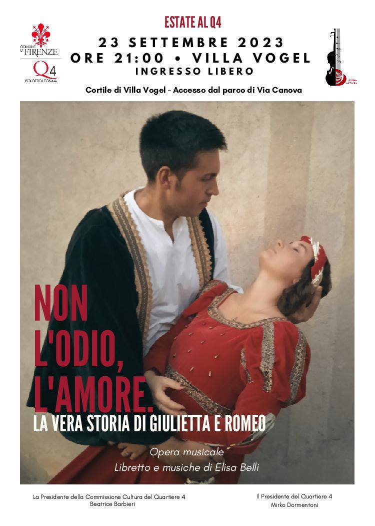 Non l’odio, l’amore. La vera storia di Giulietta e Romeo