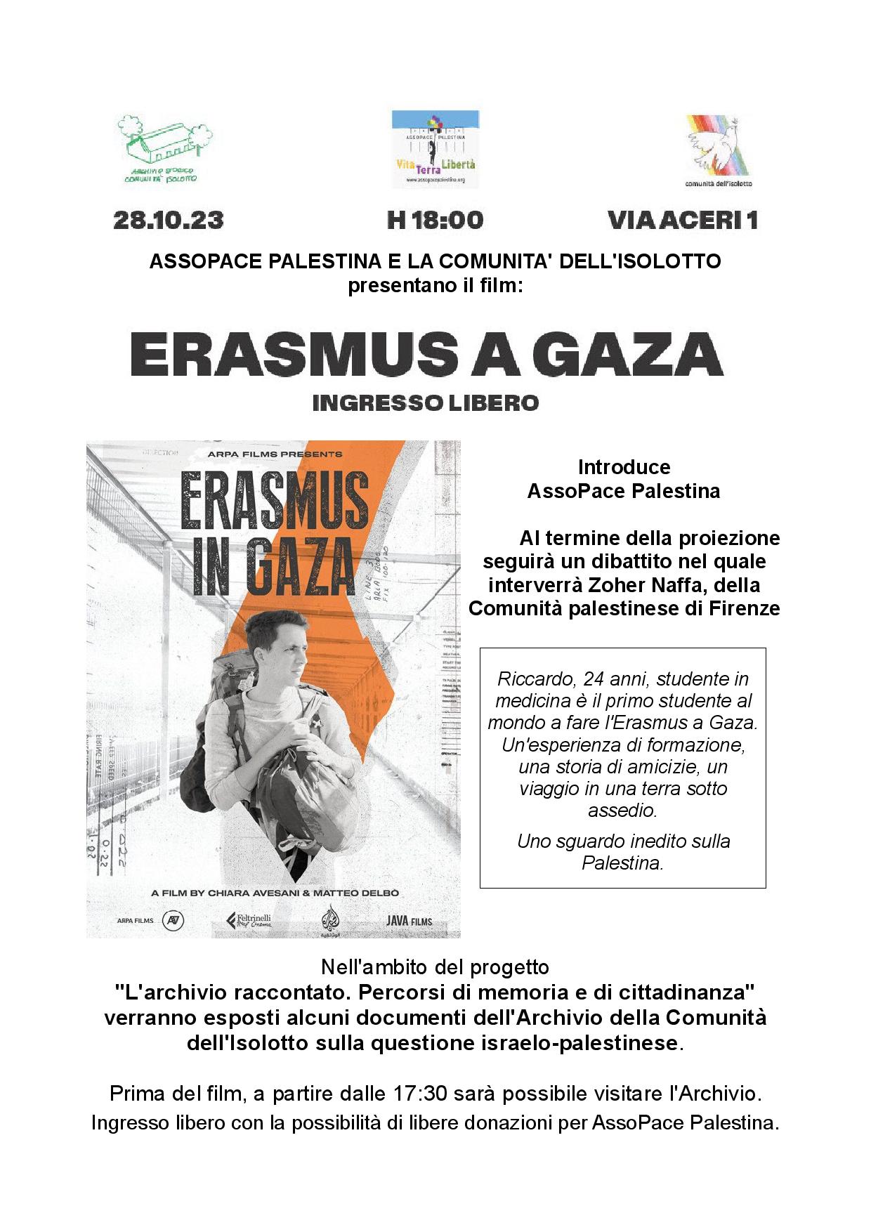 Erasmus in Gaza