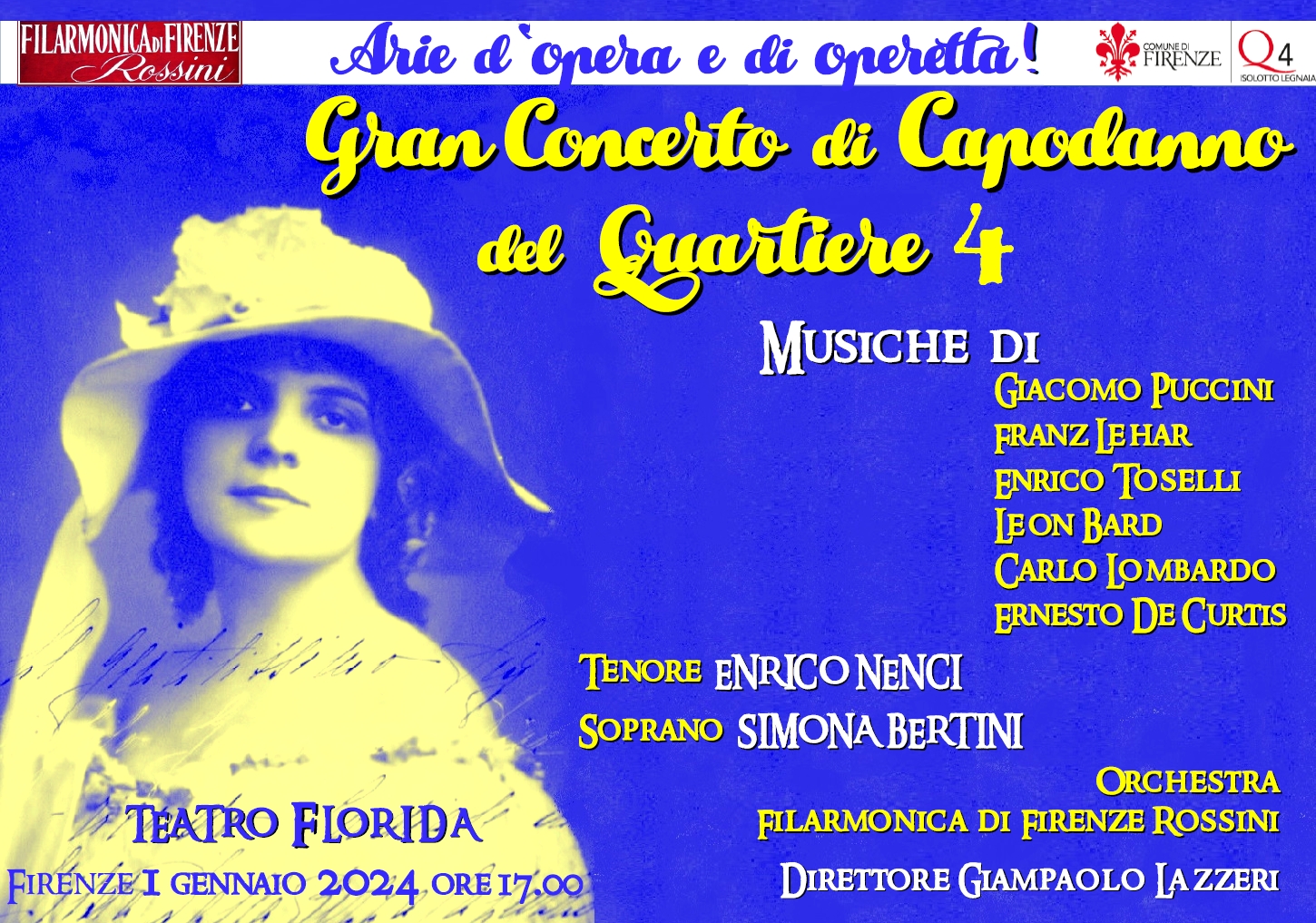 Gran Concerto di Capodanno locandina