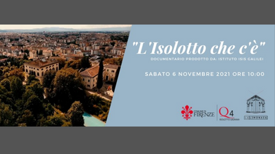 L'Isolotto che c'è alla Limonaia di Villa Strozzi