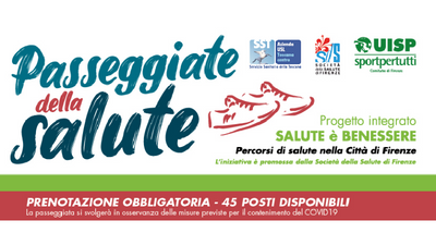 Passeggiate della salute nei 5 Quartieri fiorentini
