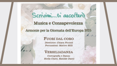 Scrivimi… ti ascolterò, musica e consapevolezza al Teatro Cantiere Florida