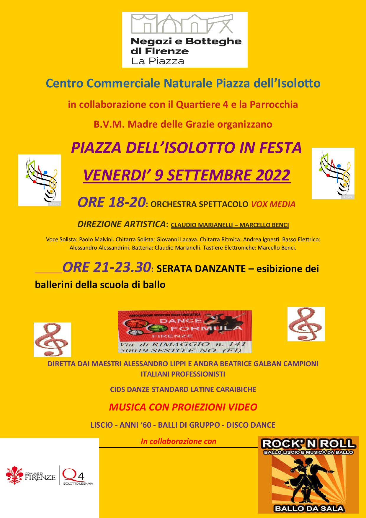 Piazza dell’Isolotto in Festa