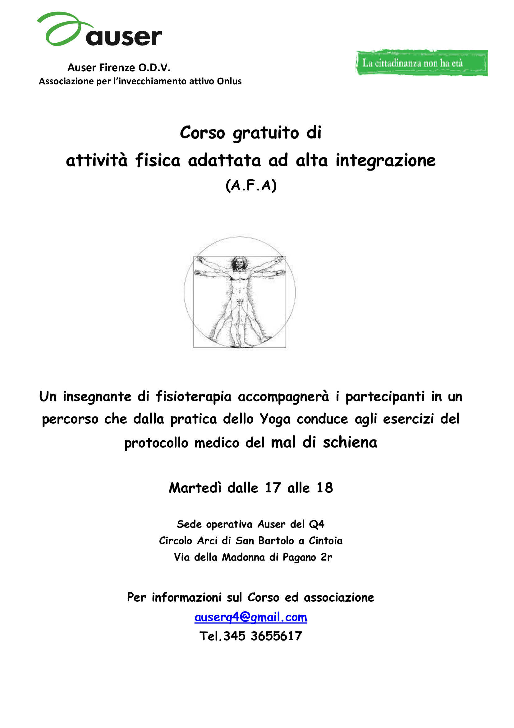 Afa (Attività Fisica Adattata)