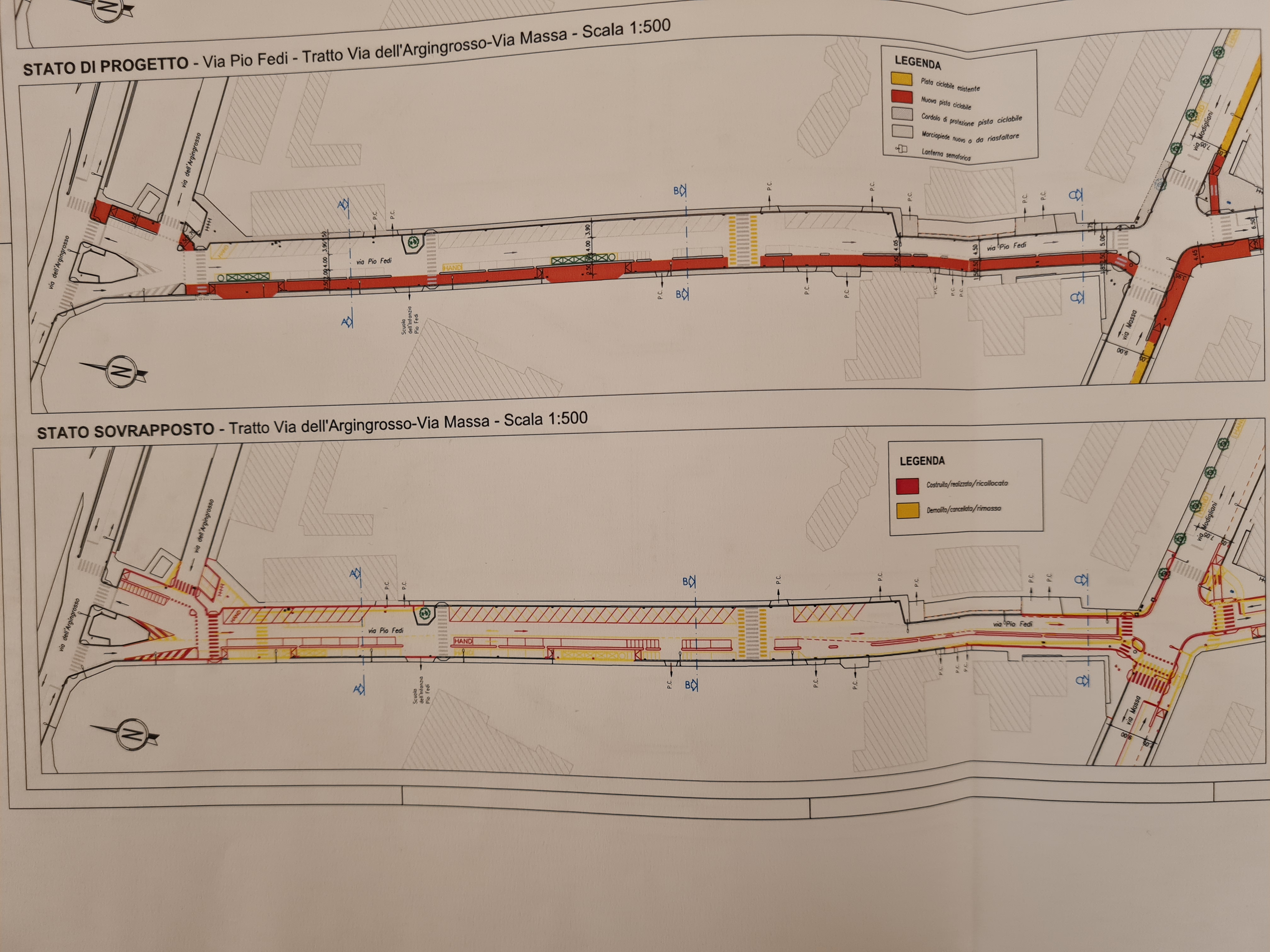 Senso unico in via Pio Fedi