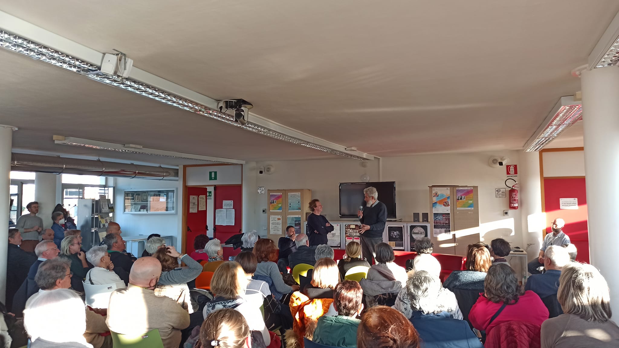 Il pubblico di Alessandro Benvenuti in BiblioteCaNova