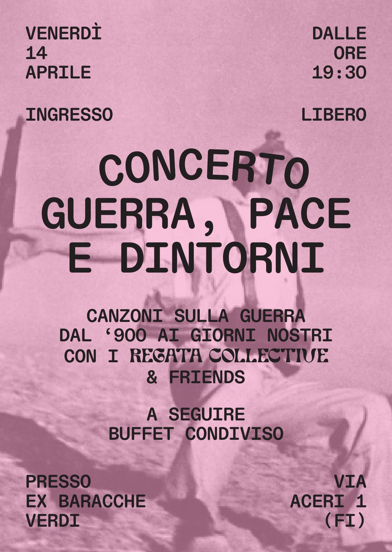 Guerra, pace e dintorni, canzoni sulla guerra dal ‘900 ai giorni nostri