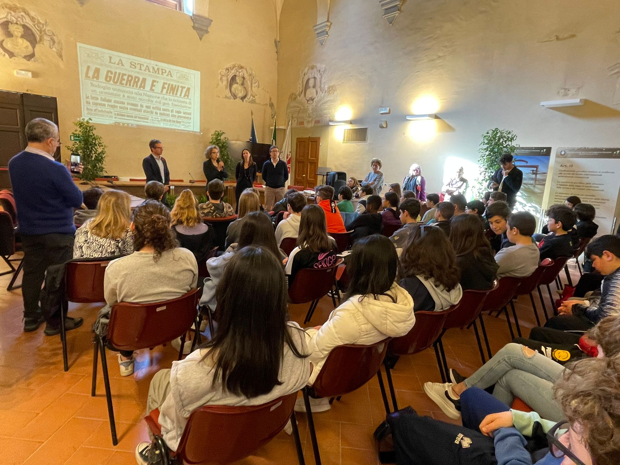 Aprile Resistente in Sala Consiliare 1