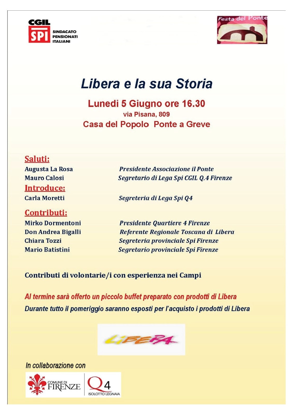 Libera e la sua Storia