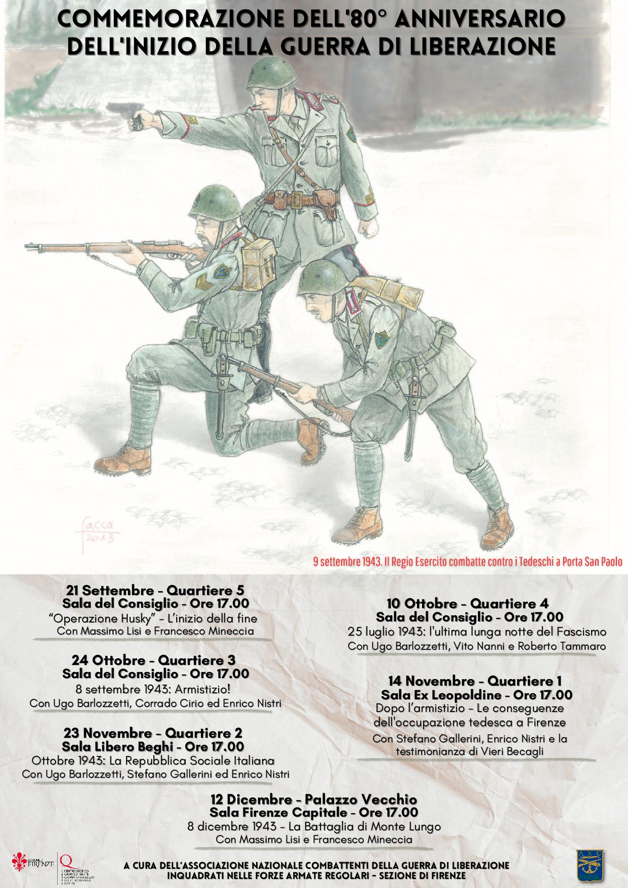 Commemorazione dell’80° anniversario della guerra di Liberazione