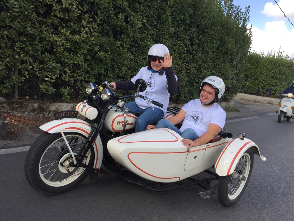 Dalle Ande … a Ugnano - con sidecar e alpaca 2