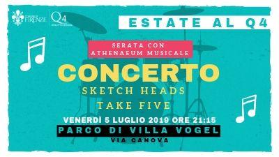 Estate al Q4: Concerti al fresco nel Parco di Villa Vogel
